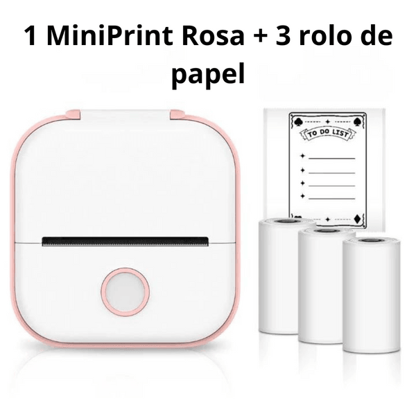 Mini Impressora Portátil - MiniPrint instantâneas na Hora - shopexclusiva