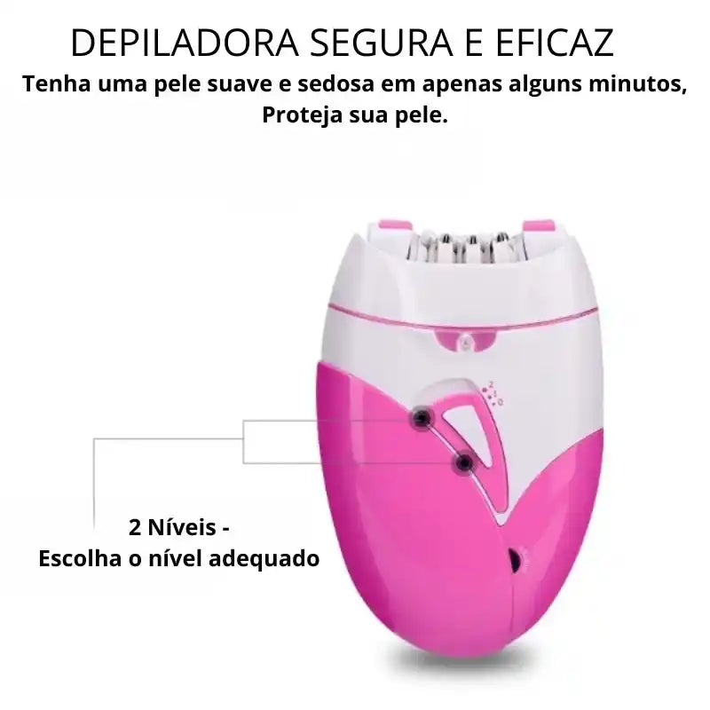 Depilador Elétrico Feminino Recarregável PortablePulse