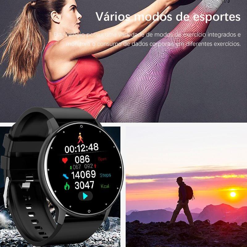 SmartWatch Multifunções Sport - Lançamento