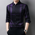 Camisa Masculina de Seda Estilo Atemporal