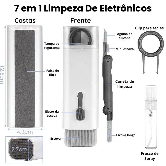 Kit Para Limpeza De Teclado, Computador e NoteBook - shopexclusiva