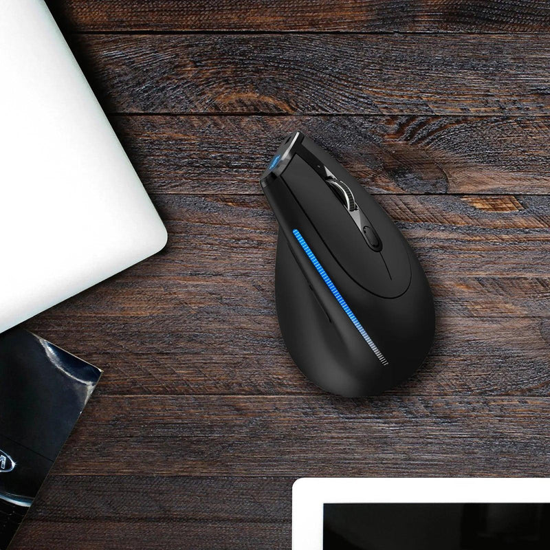 mouse Zelotes F-36A 2.4g carregamento Blu-ray - shopexclusiva