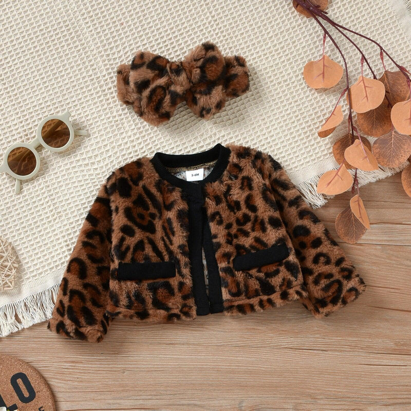 Conjunto 3 Peças Fashion Leopardo