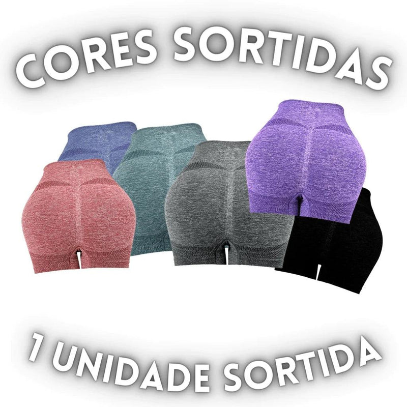 Short Levanta Bumbum Legging Academia Cintura Alta Tamanho Único veste do 36 ao 44 - shopexclusiva